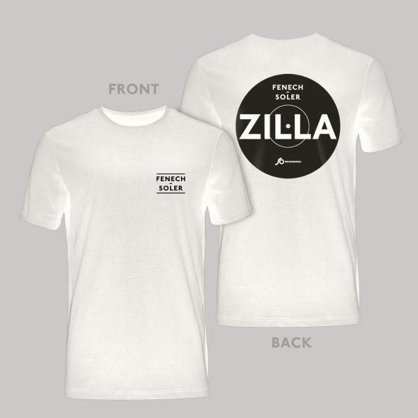 Buy Online Fenech-Soler - Zilla White Vinyl Style T-Shirt