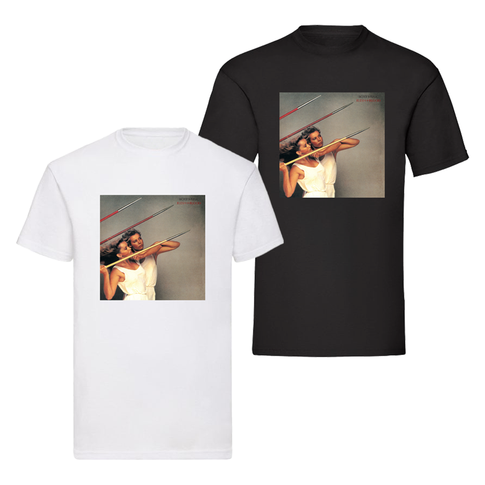 Buy Online Roxy Music - Flesh & Blood Album Cover T-Shirt