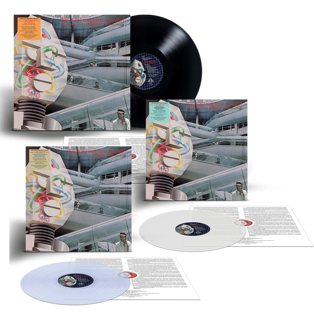 I Robot Arctic Pearl Vinyl + Clear Vinyl + Black Vinyl Bundle