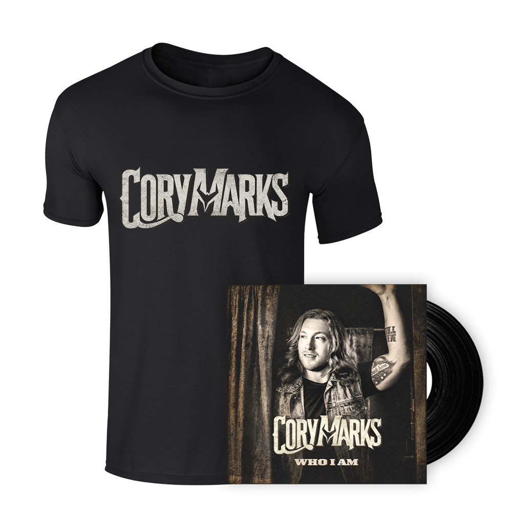 Buy Online Cory Marks - Who I Am (Vinyl and Logo T-Shirt) Bundle