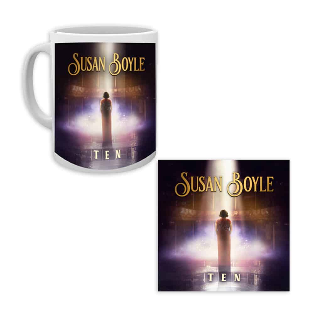 Buy Online Susan Boyle - TEN Mug + CD Bundle