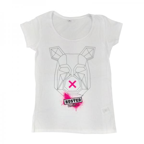 Buy Online Busted - Ladies Pig T-Shirt