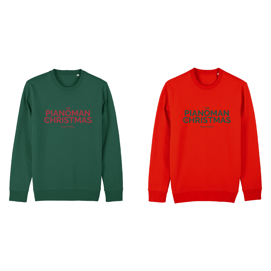 Buy Online Jamie Cullum - Pianoman At Christmas Sweatshirt 1