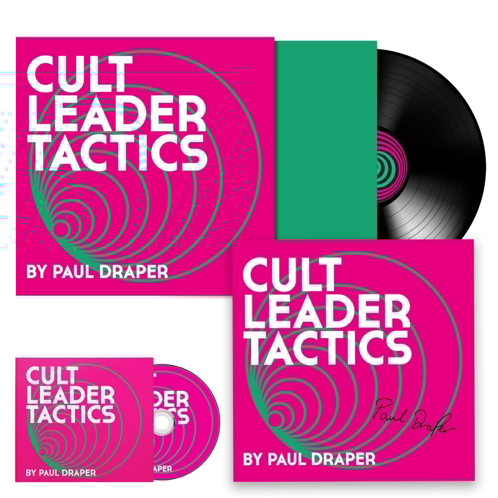 EXCLUSIVE BUNDLE - Cult Leader Tactics CD + Black Vinyl (Inc Signed ...