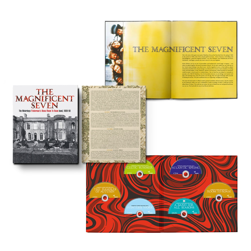 Buy Online The Waterboys - The Magnificent Seven Deluxe 5CD/1DVD + Book