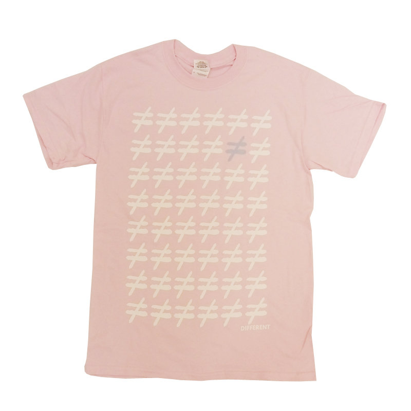 Buy Online Different Recordings - Pink Different T-Shirt