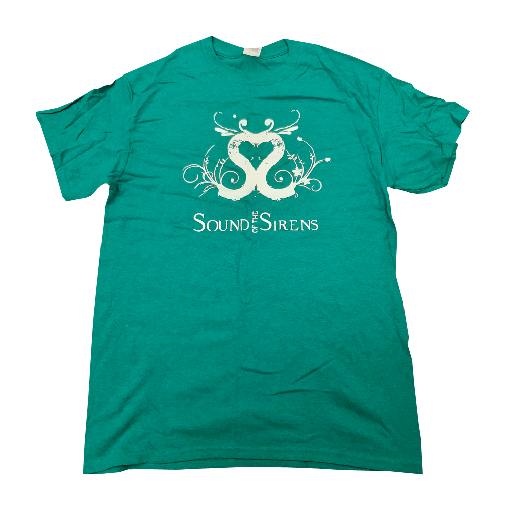 Buy Online Sound Of The Sirens - Teal T-Shirt