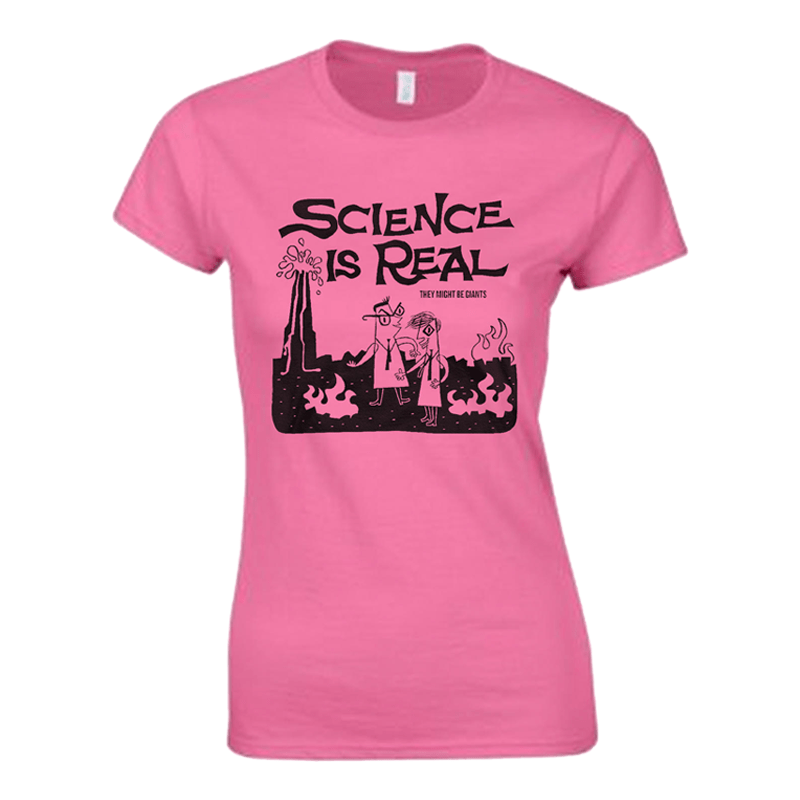 Buy Online They Might Be Giants - Science Is Real Pink Women's T-Shirt
