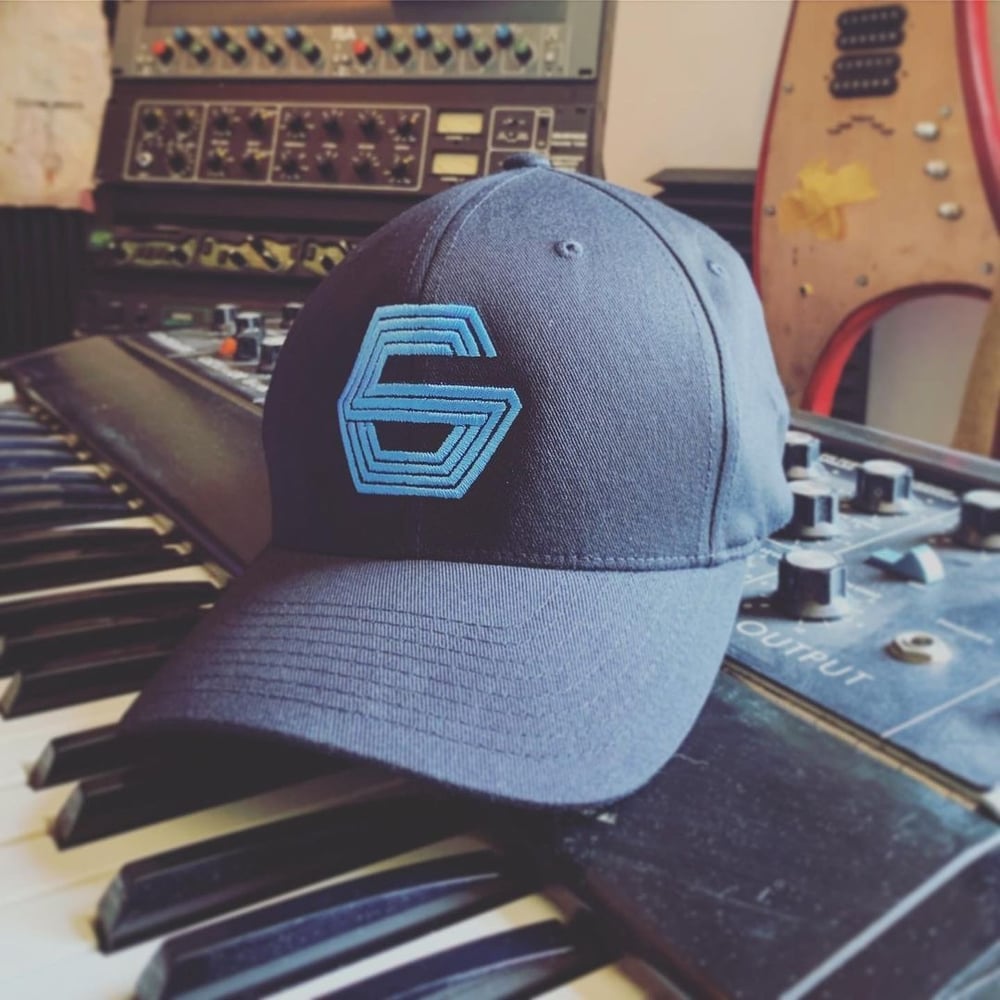Buy Online GUNSHIP - Blue Logo Cap