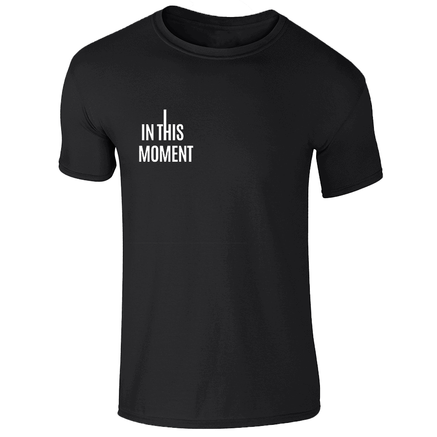 Buy Online Polly Scattergood - In This Moment - Black Tee