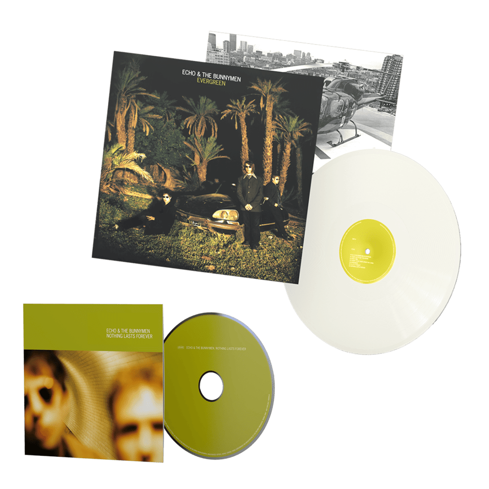 Echo & The Bunnymen – Evergreen, White Vinyl LP Echo & The Bunnymen – Evergreen, White Vinyl LP