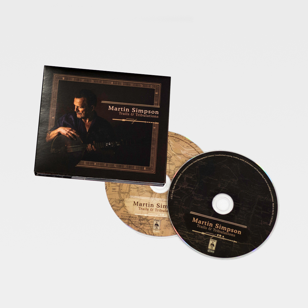 Buy Online Martin Simpson - Trails & Tribulations Deluxe 2CD Album (19 Tracks)