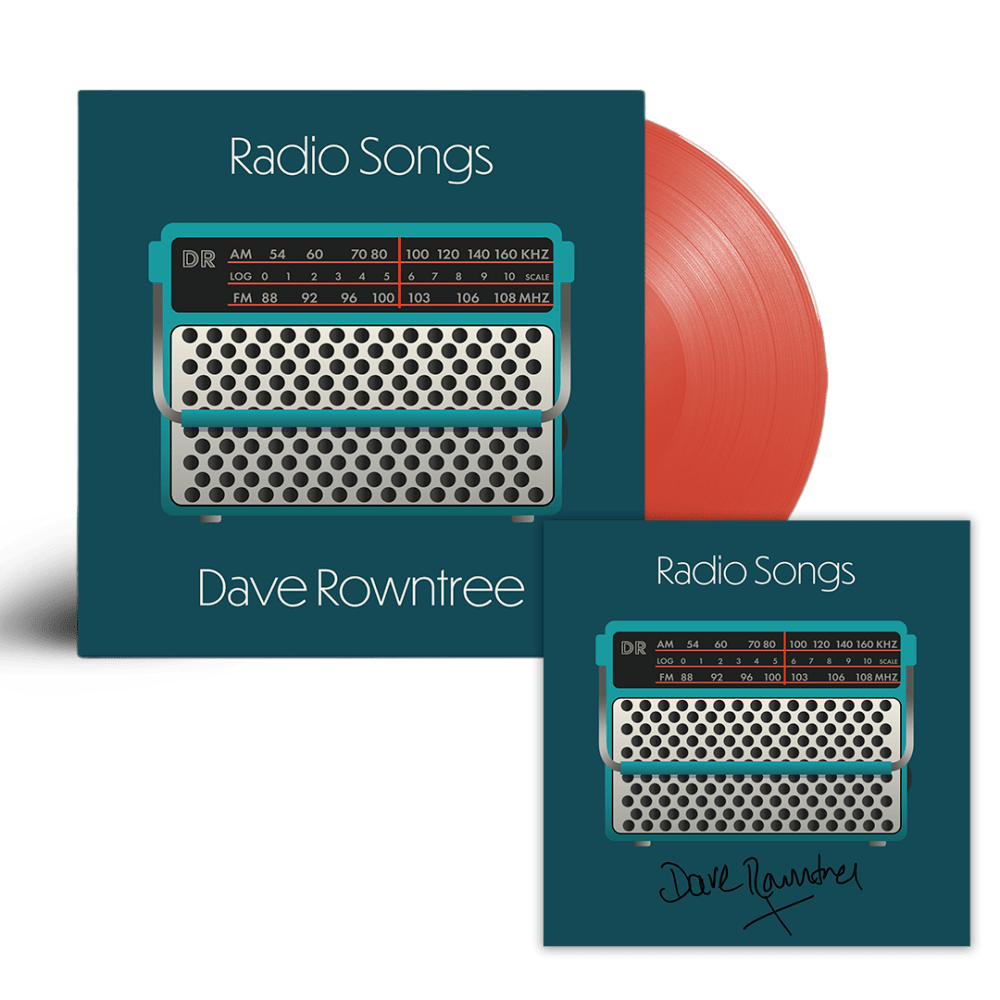Buy Online Dave Rowntree - Radio Songs Mandarin Orange + Signed Print