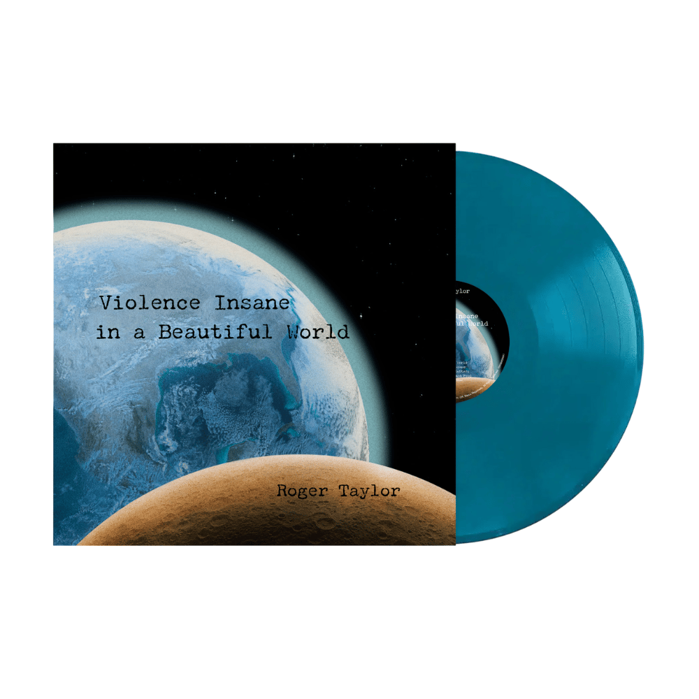 ANARCHY VIOLENCE / OUTSIDER稀少LP Violence Insane In A Beautiful World CD + Earth Blue LP | Roger