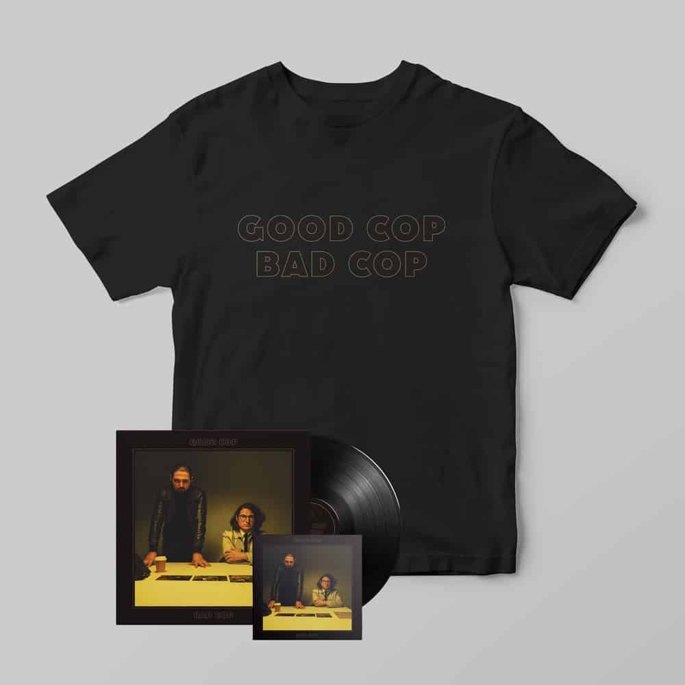 Buy Online Good Cop Bad Cop - Good Cop Bad Cop CD + Vinyl + T-Shirt (by Joe Carnall)