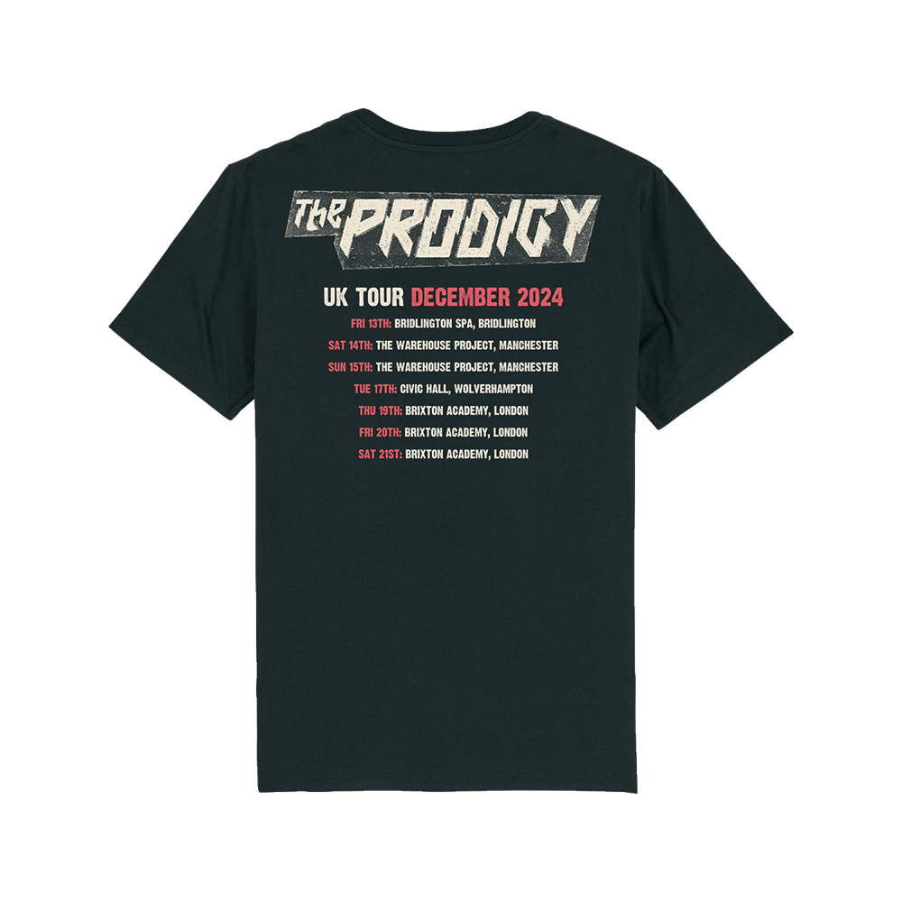 The Prodigy プロディジー　DISRUPTA TOUR Tシャツ　L The Prodigy Official Store - The Prodigy - Disrupta Tour T-Shirt