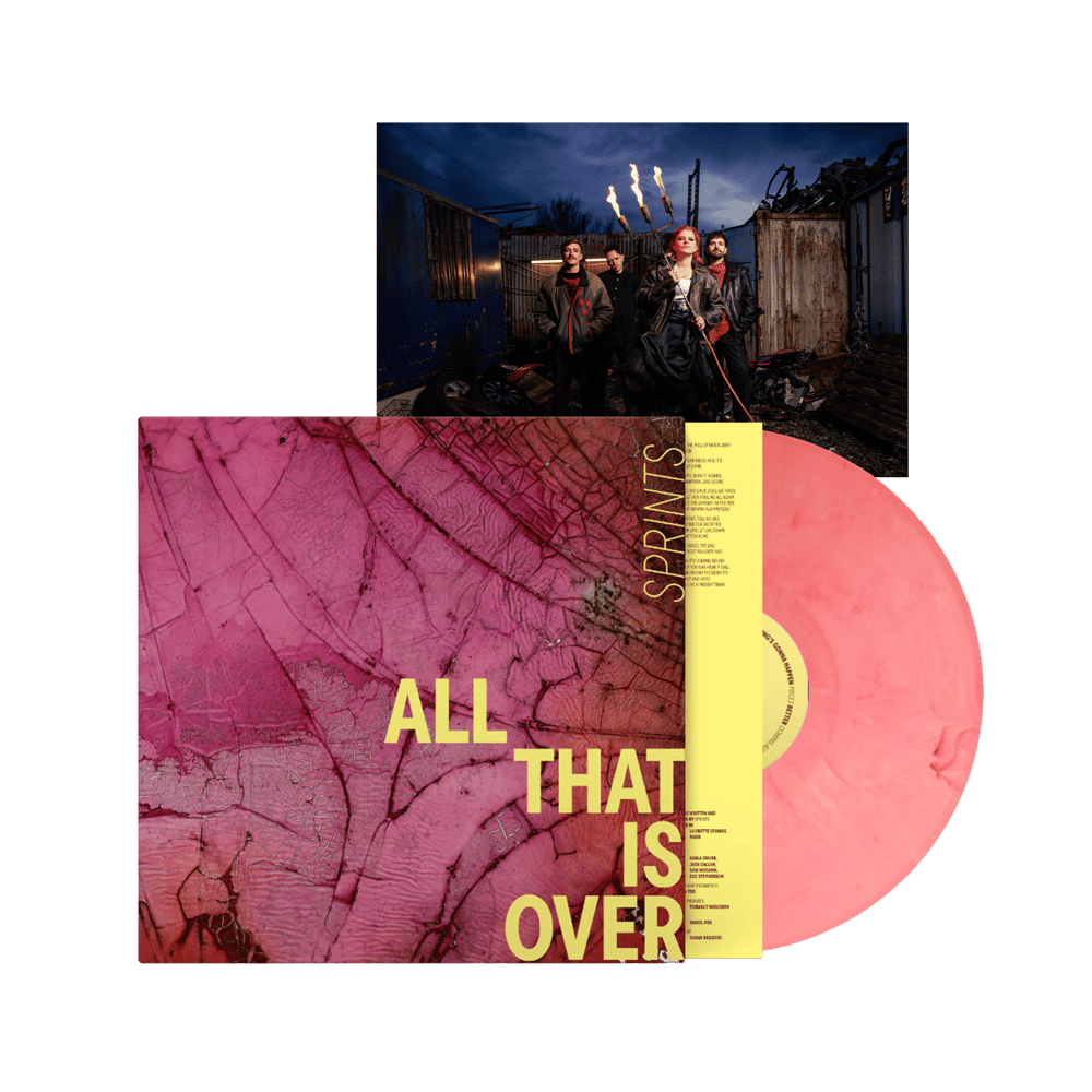 Buy Online Sprints - All That Is Over Pink Marbled (inc. Signed Print)