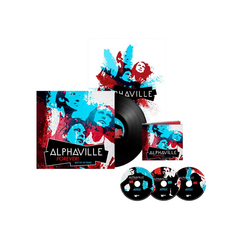 Forever! Best of 40 Years LP + 3CD | Alphaville | Townsend Music