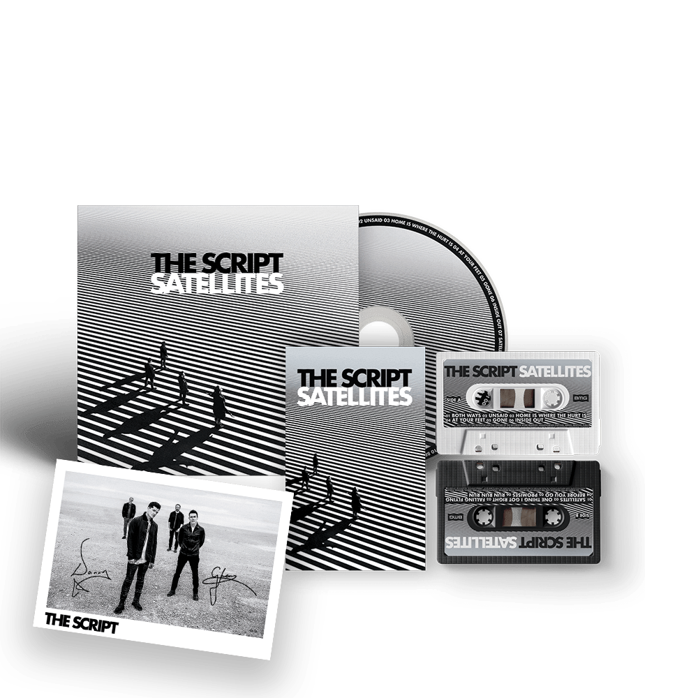 The Script Official Store - The Script - Satellites Digipak CD + Cassette