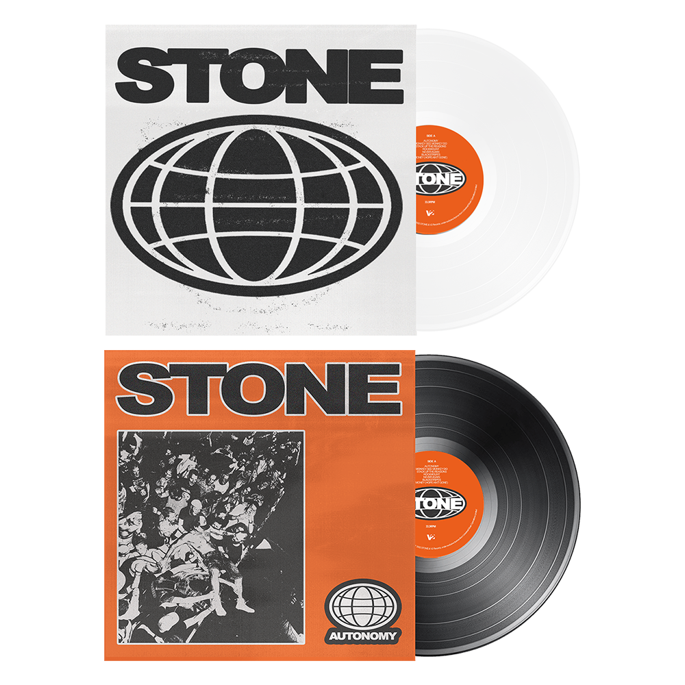 Autonomy White Vinyl + Black Vinyl | Stone | Stone