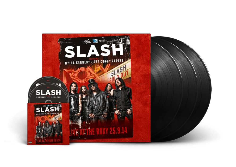 Buy Online Slash - OUT OF STOCK Live At The Roxy Triple Vinyl + Double CD