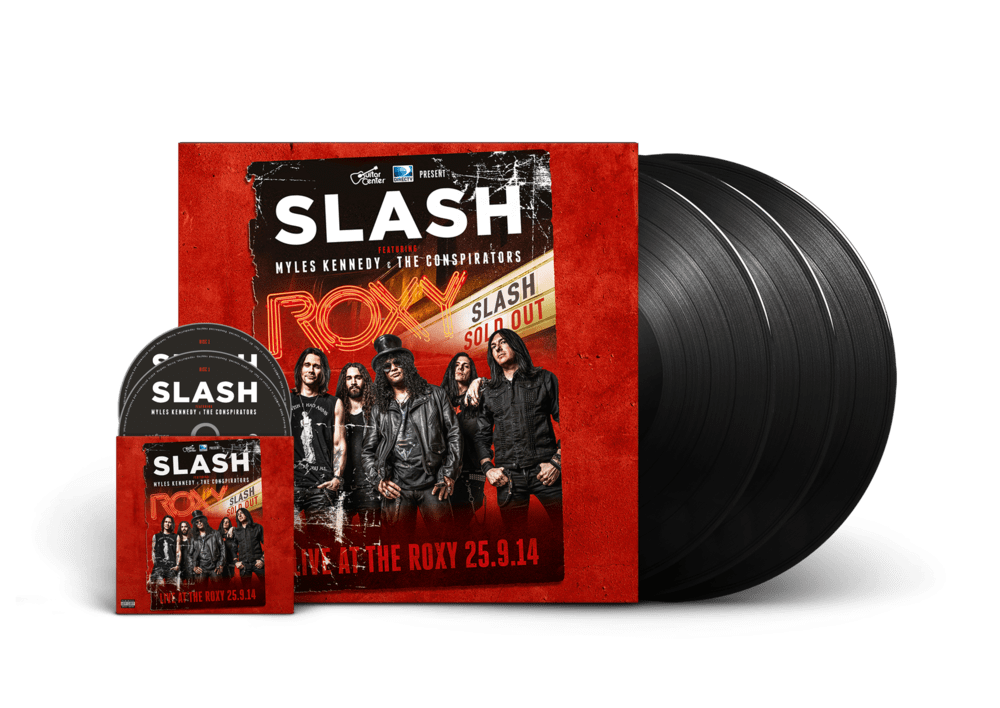 独3LP Slash, Myles Kennedy &amp; The Con Live At The Roxy 25.9.14 0213398EMX Ear Music Classics /00920 新品】独3LP Slash, Myles Kennedy & The Con Live At The Roxy