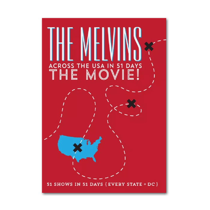 Buy Online Melvins - Across The USA In 51 Days: The Movie!