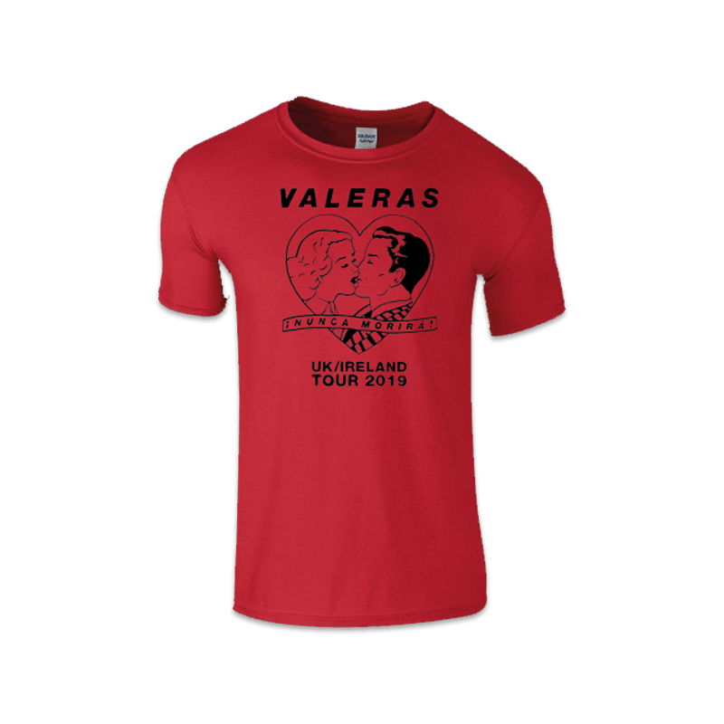 Buy Online VALERAS - UK/Ireland Red Tour T-Shirt 2019