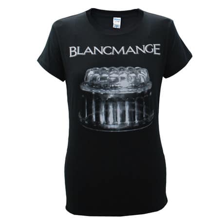 Buy Online Blancmange - Ladies Black Blank Glass T-Shirt