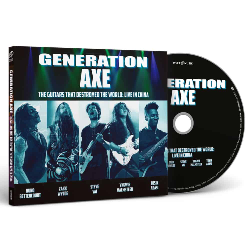 Buy Online GENERATION AXE - The Guitars That Destroyed The World (Live In China)