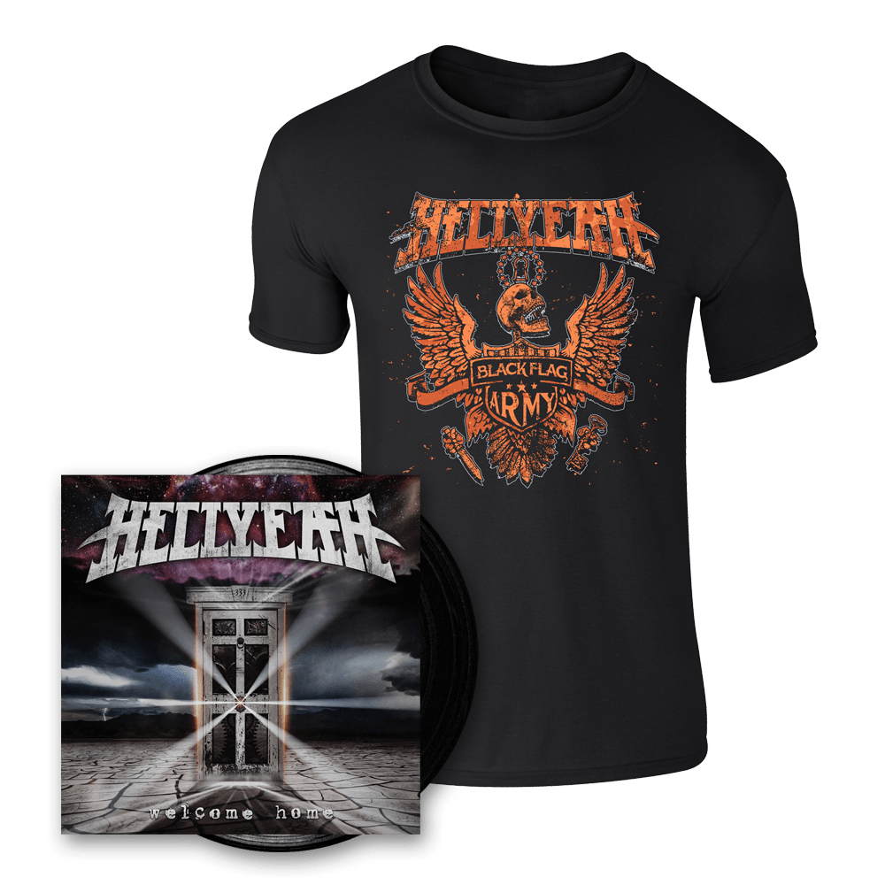 Buy Online Hellyeah - Welcome Home Vinyl + Black Flag Army T-Shirt