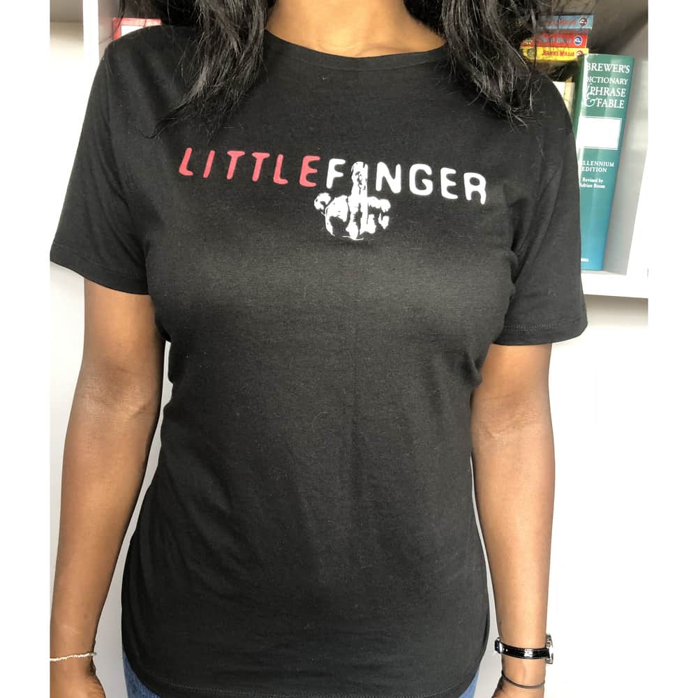 Buy Online Little Finger - Ladies Black T-Shirt