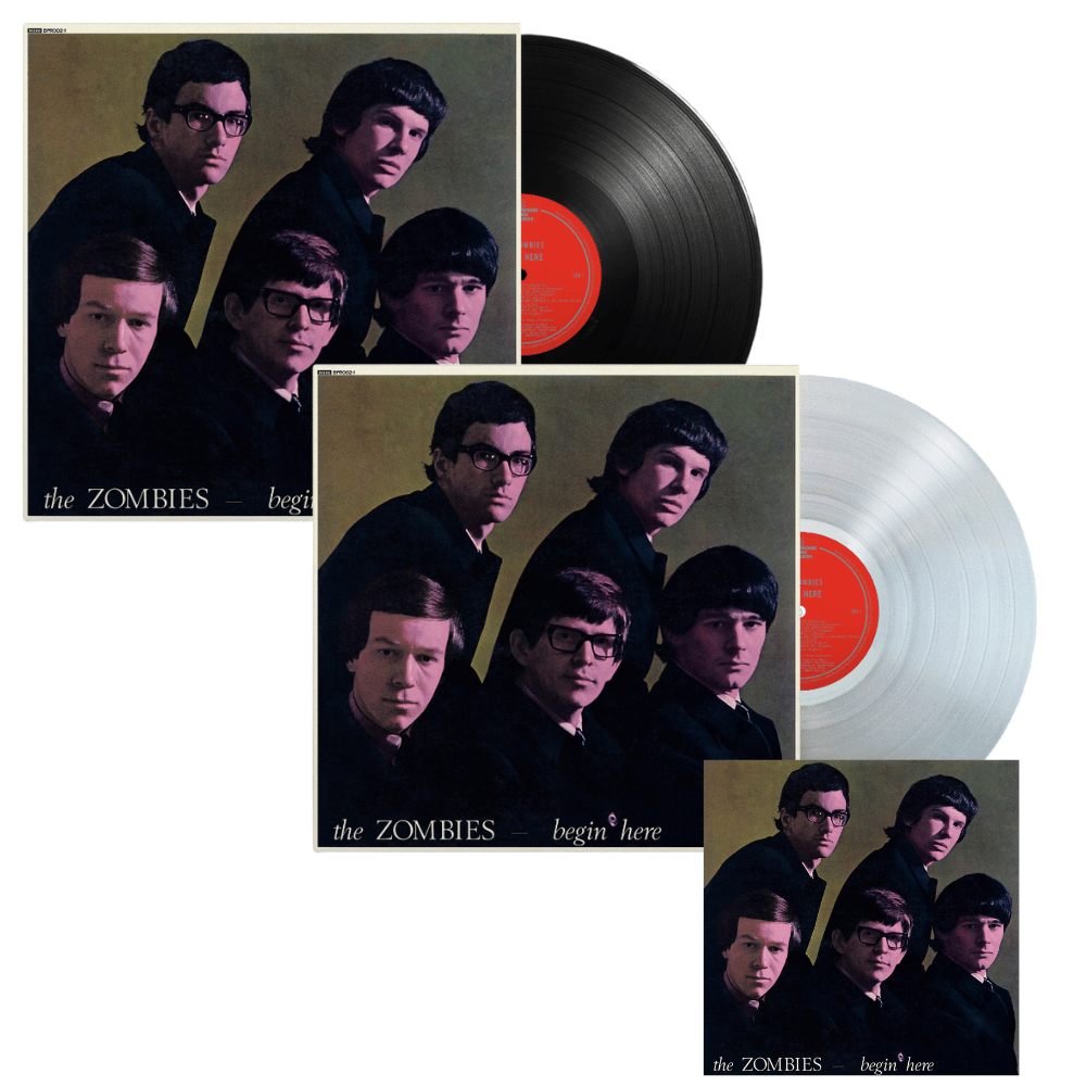 Begin Here (Mono Remastered) Black LP + Clear LP | The Zombies