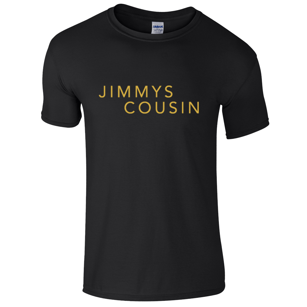 Buy Online Jimmys Cousin - Black Logo Stack