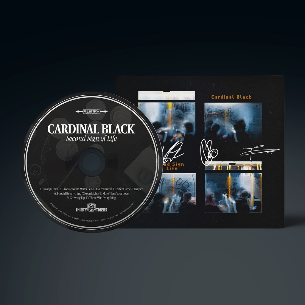 Second Sign of Life CD/T-Shirt Bundle (Signed) | Cardinal Black ...