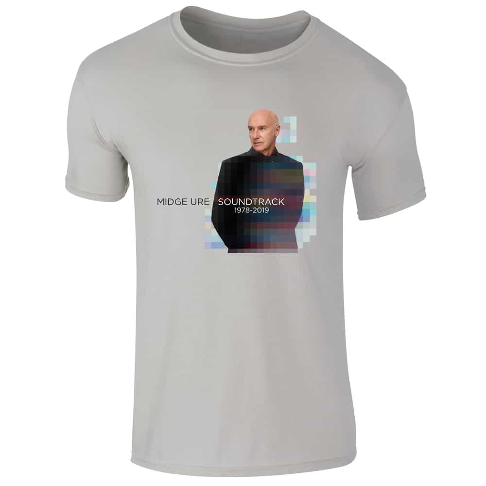 Buy Online Midge Ure - Grey Soundtrack T-Shirt