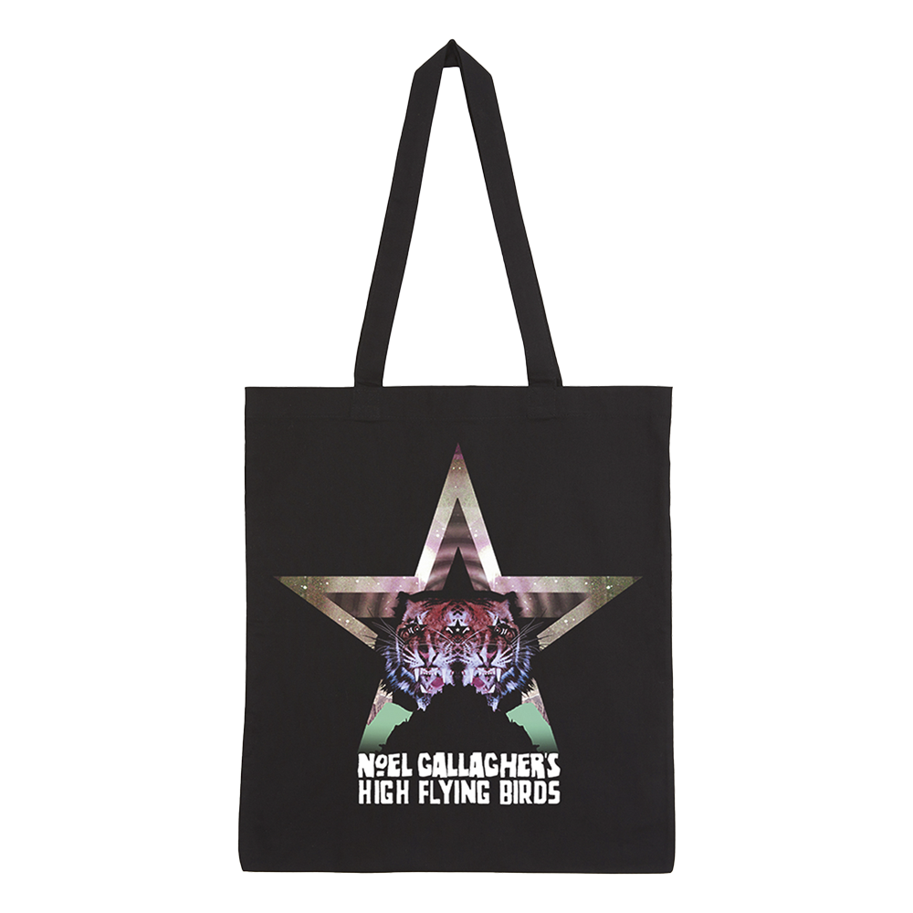 Buy Online Noel Gallagher's High Flying Birds - Black Star Dancing Tote Bag