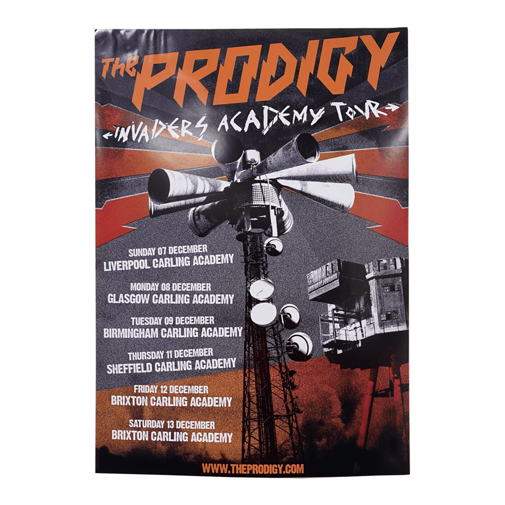 Buy Online The Prodigy - Invaders Academy A2 Tour Poster