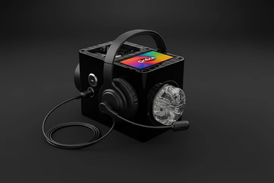 AI robotic companion visual