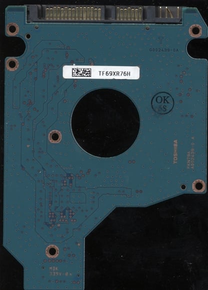 TOSHIBA G002439-0A DONOR PCB ONLY