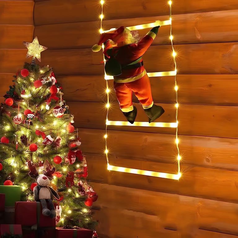 Papai Noel Encantado - Sobe & Desce Escada + Brinde