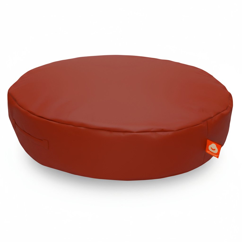 Ibiza Ronde Zitzak Rood Outdoor