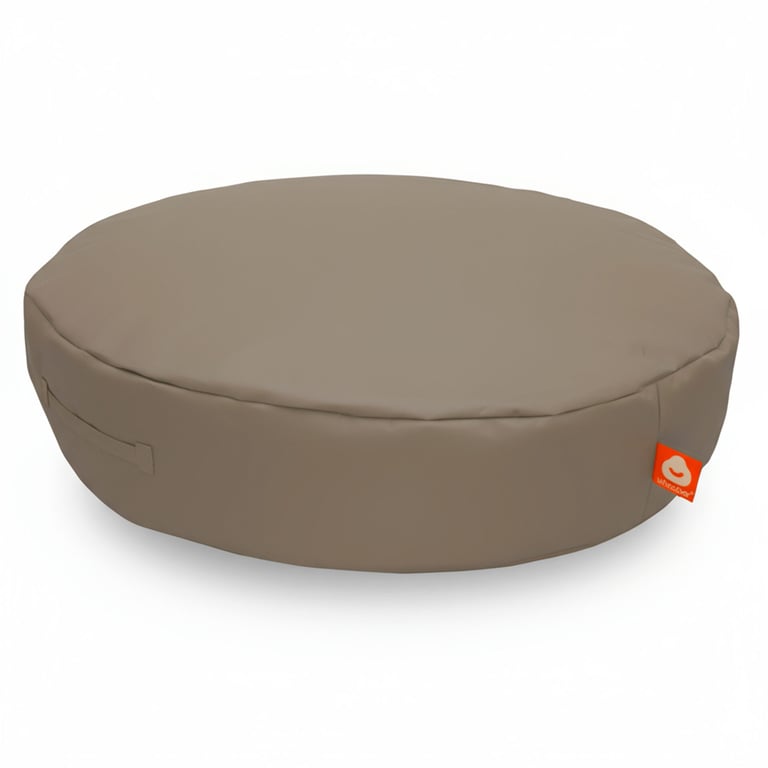 Ibiza Ronde Zitzak Taupe Outdoor