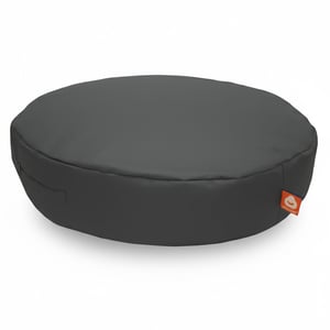 Whoober ronde zitzak Ibiza outdoor antrasiet - Wasbaar - Geschikt voor buiten poef