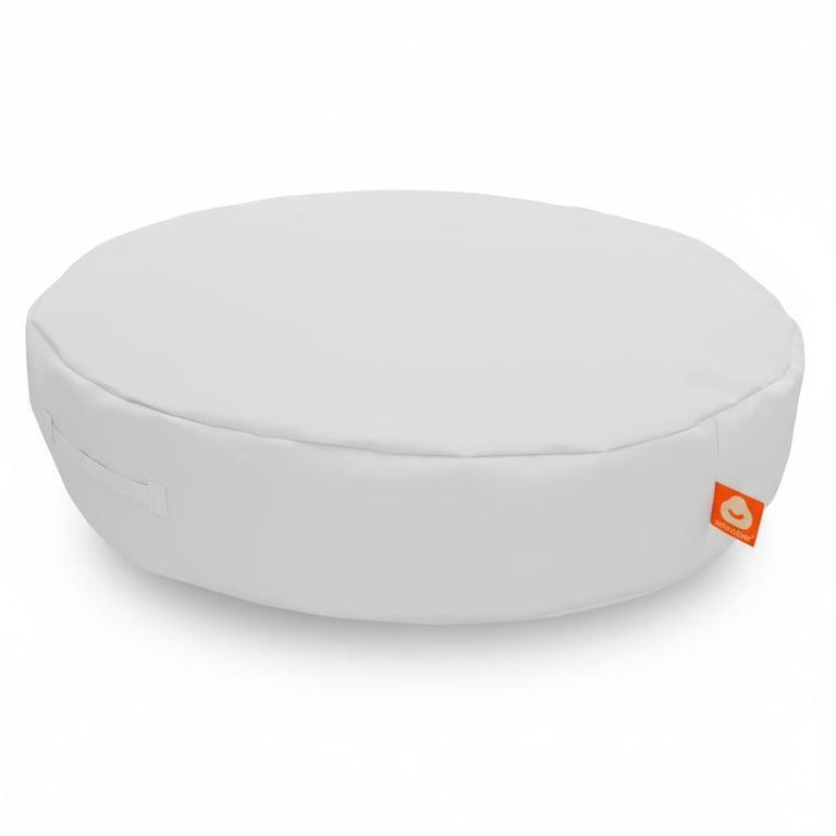 Ibiza Ronde Zitzak Wit Outdoor