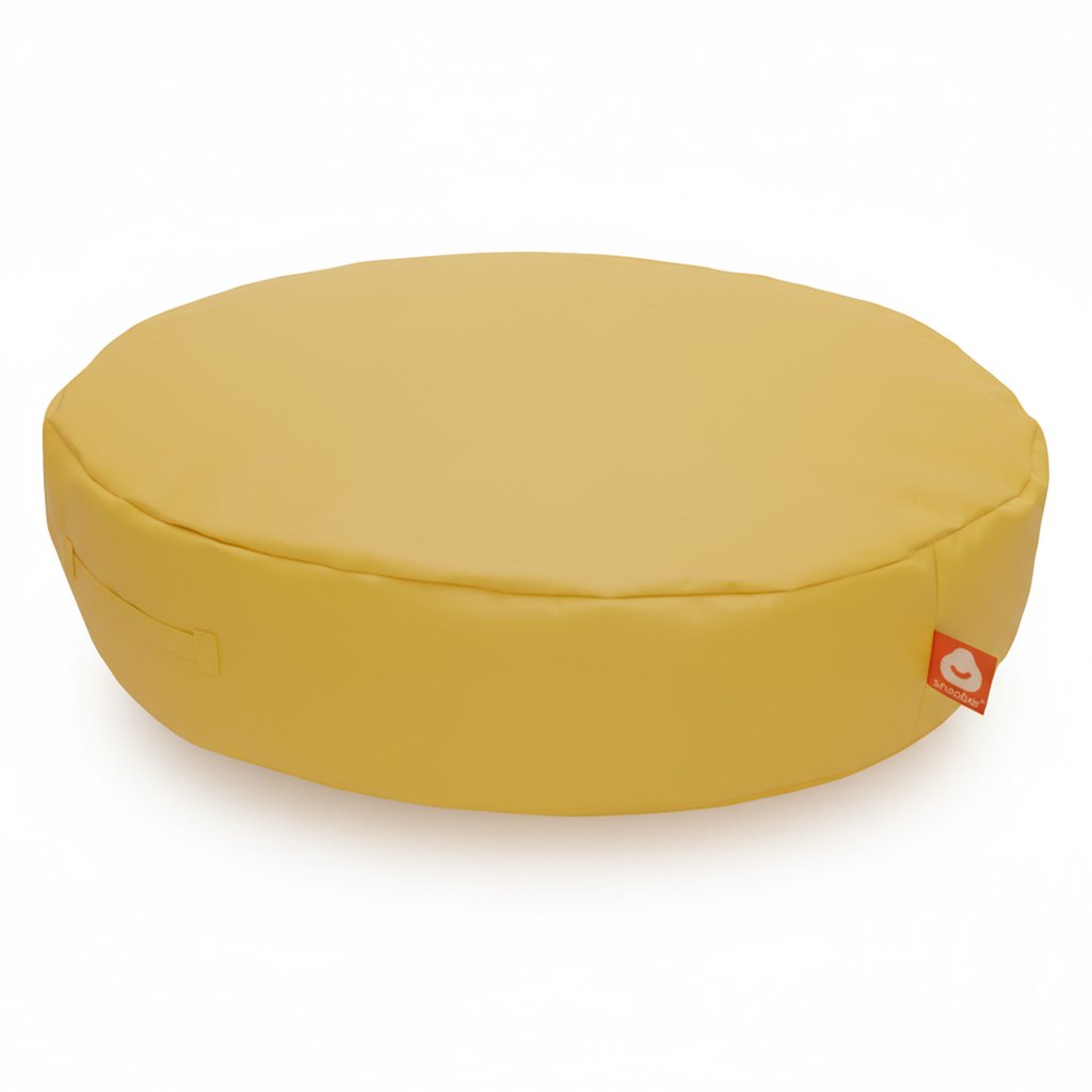 Ibiza Ronde Zitzak Geel Outdoor