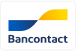 Bankcontact betaalsysteem logo. Een van de betaalmethodes ondersteund door Whoober online shop.