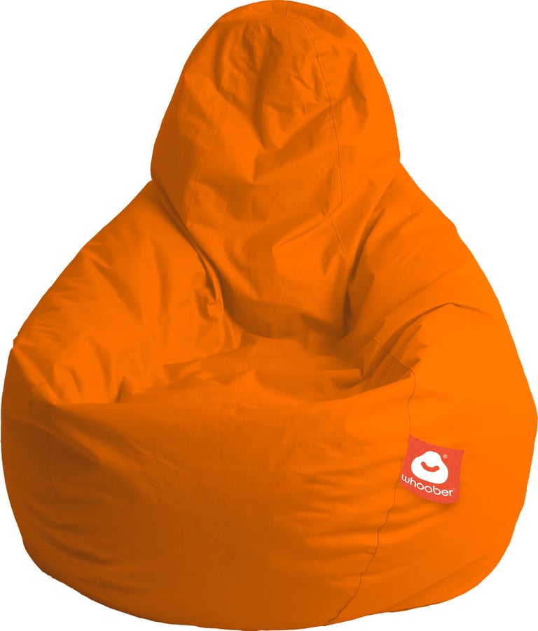 Barça Peervormige Zitzak Donkeroranje Outdoor