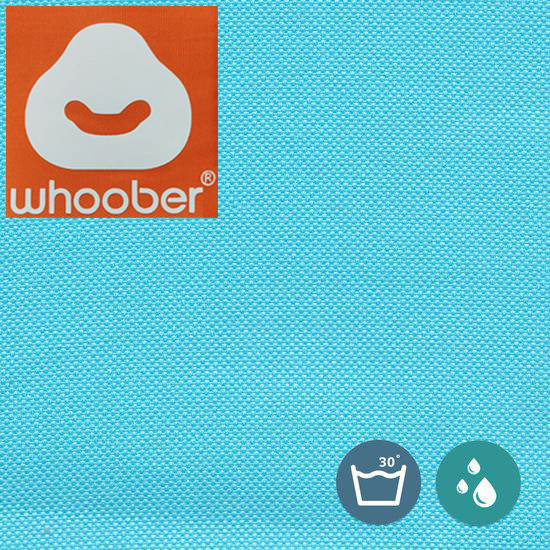 Whoober zitzak hoes “Bali” outdoor aquablauw – Wasbaar – Geschikt voor buiten