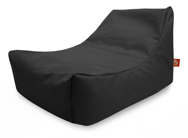 Bali Loungestoel Zitzak Antraciet Outdoor